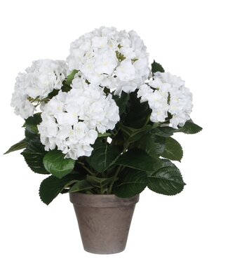 Mica Decorations Kunstplant Wit 1Polyester