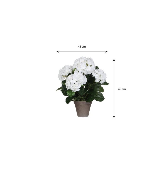 Kunstplant Wit 1Polyester