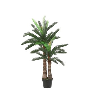 Mica Decorations Kunstplant Cycas palm – H150 × Ø100 cm