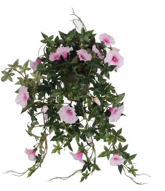 Mica Decorations Kunst hangplant Roze 1Polyester
