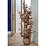 Mica Decorations Artificial Eucalyptus Plant - Bronze - H180 cm