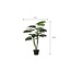 Mica Decorations Artificial Monstera Plant - Green