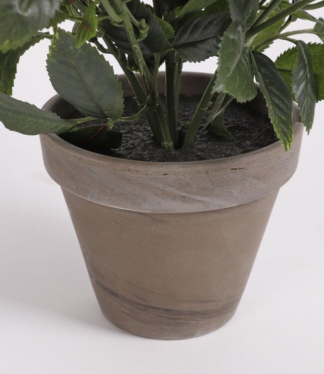 Kunstplant Wit 1Polyester