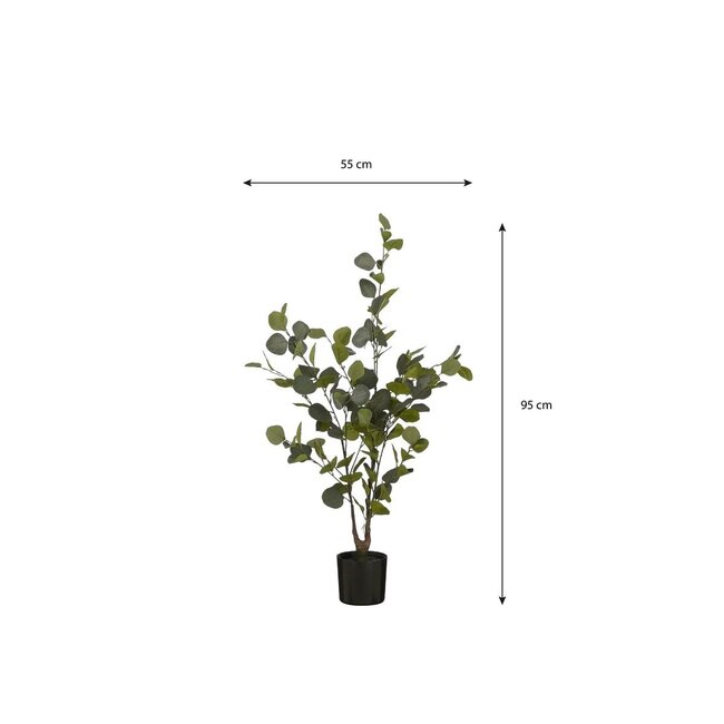 Mica Decorations Artificial Eucalyptus Plant - Green