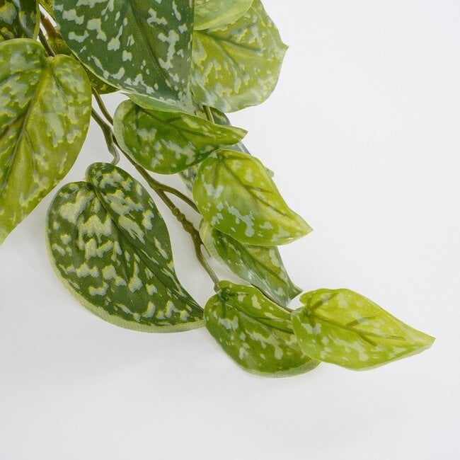 Mica Decorations Artificial Trailing Scindapsus - Green