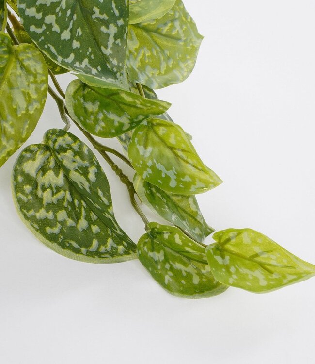 Kunst hangplant Groen 1Kunststof