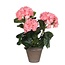 Mica Decorations Kunstplant Roze 1Polyester