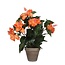Mica Decorations Kunstplant Oranje 1Polyester