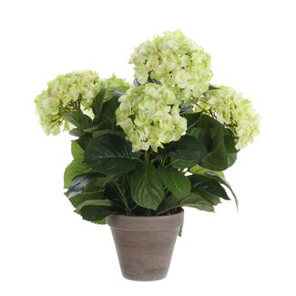 Mica Decorations Künstliche Hortensie - Creme