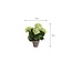 Mica Decorations Artificial Hydrangea Plant - Cream