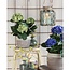 Mica Decorations Artificial Hydrangea Plant - Cream