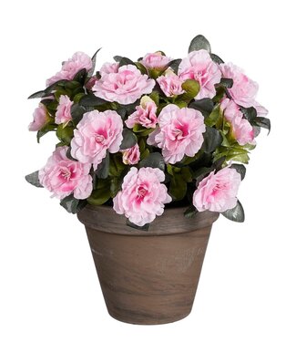 Mica Decorations Kunstplant Roze 1Polyester