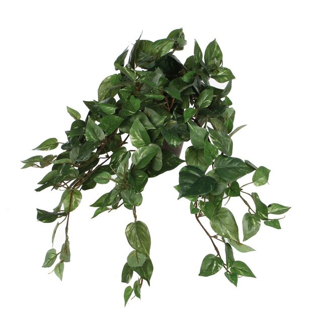 Mica Decorations Künstliche Scindapsus-Hängepflanze - Grün - H45 × Ø25 cm