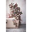 Kunst hangplant Donkerrood 1Polyester