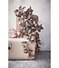 Kunst hangplant Donkerrood 1Polyester