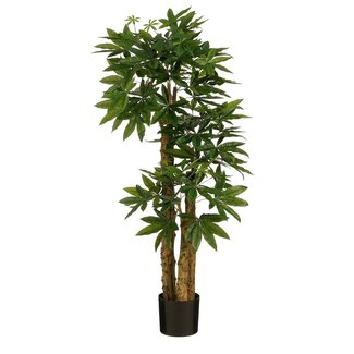 Mica Decorations Artificial Pachira Plant - Green