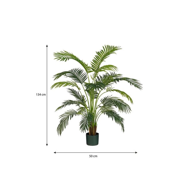 Mica Decorations Artificial Areca Palm - Green