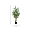 Mica Decorations Artificial Poplar Tree - Green