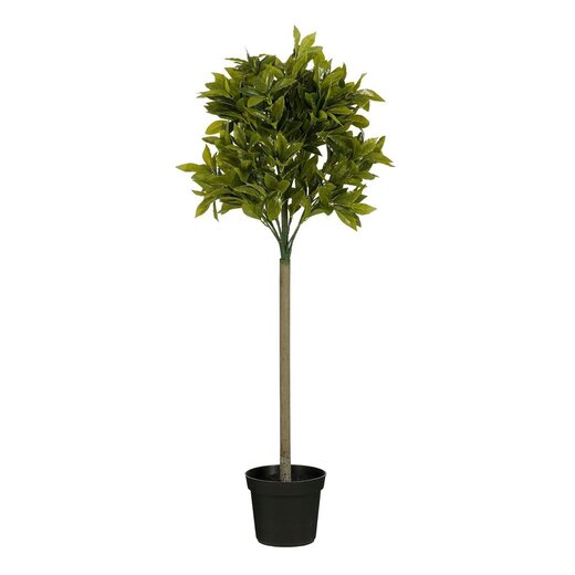 Mica Decorations Kunst laurierboom – H120 × Ø40 cm
