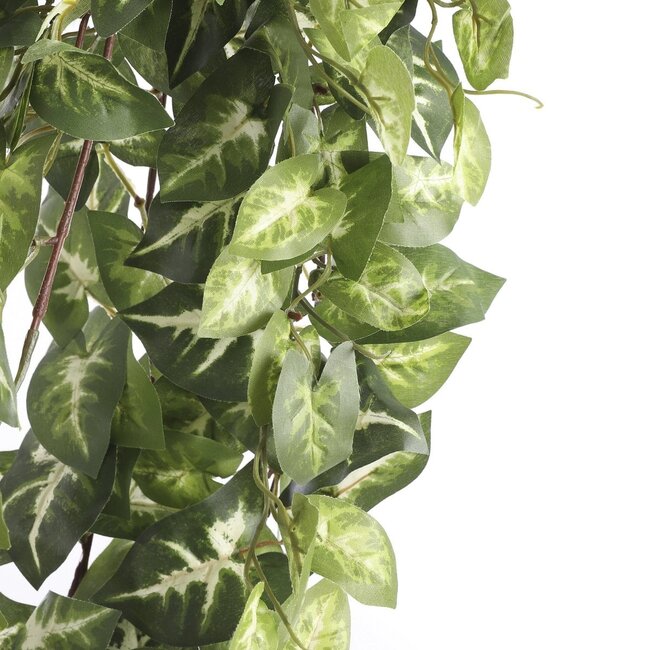 Kunst hangplant Groen 1Polyester