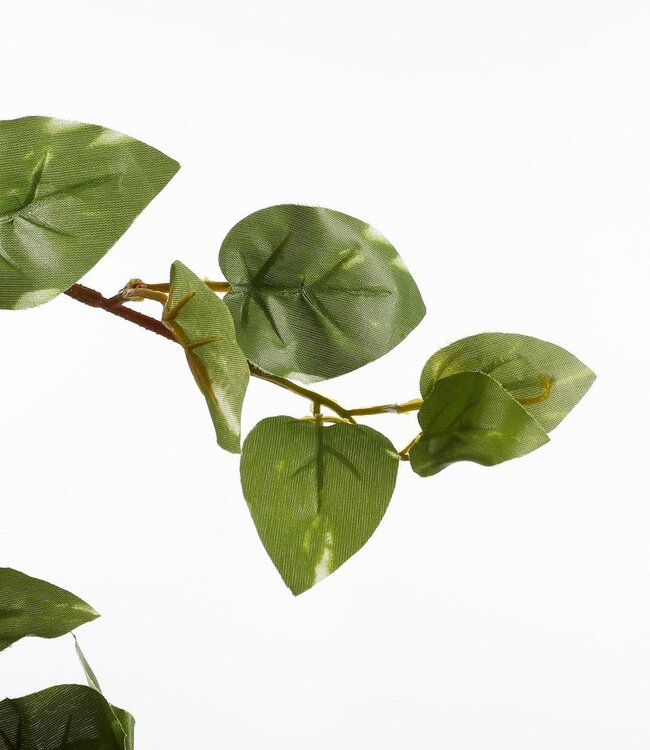 Kunst hangplant Groen 1Polyester