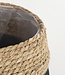 Plantenmand set Zwart 3Zeegras