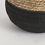 Mica Decorations Jorck Pflanzkörbe aus Seegras - Schwarz - 3er-Set