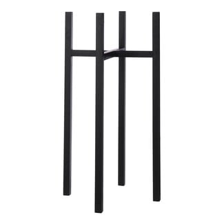 Mica Decorations Ascot Iron Plant Stand - Black - L37.5 × W37.5 × H71 cm