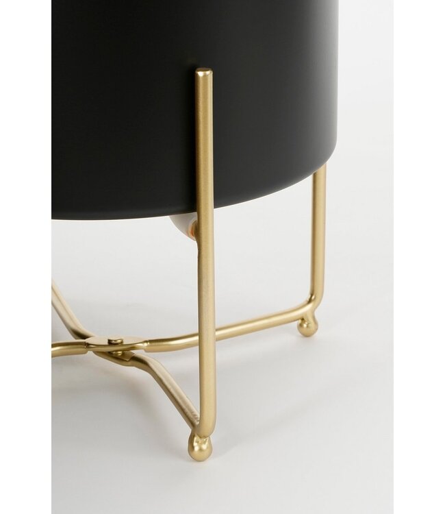 Plantenstandaard set Zwart 3Ijzer