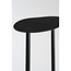 Mica Decorations Fonda Iron Plant Stand - Black - L48 × W27 × H100 cm