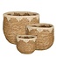 Plantenmand set Beige 3Zeegras