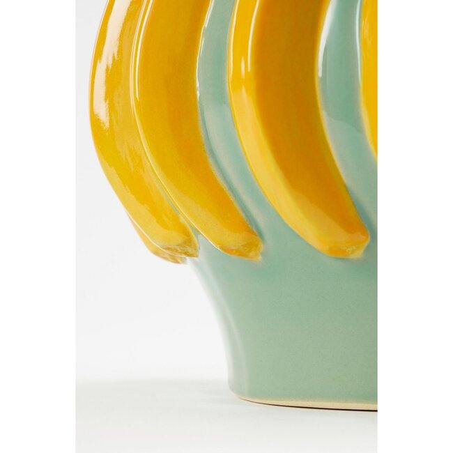 Bloempot binnen Lichtgroen 1Keramisch