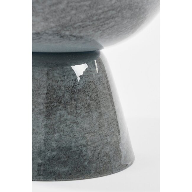 Bloempot binnen Grijs 1Ijzer