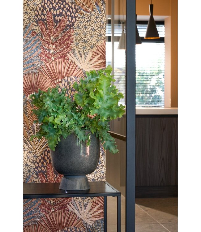 Bloempot binnen Grijs 1Ijzer