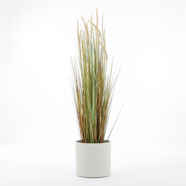 Bloempot binnen Lichtgrijs 1Keramisch