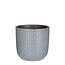 Mica Decorations Bloempot binnen Blauw 1Keramisch
