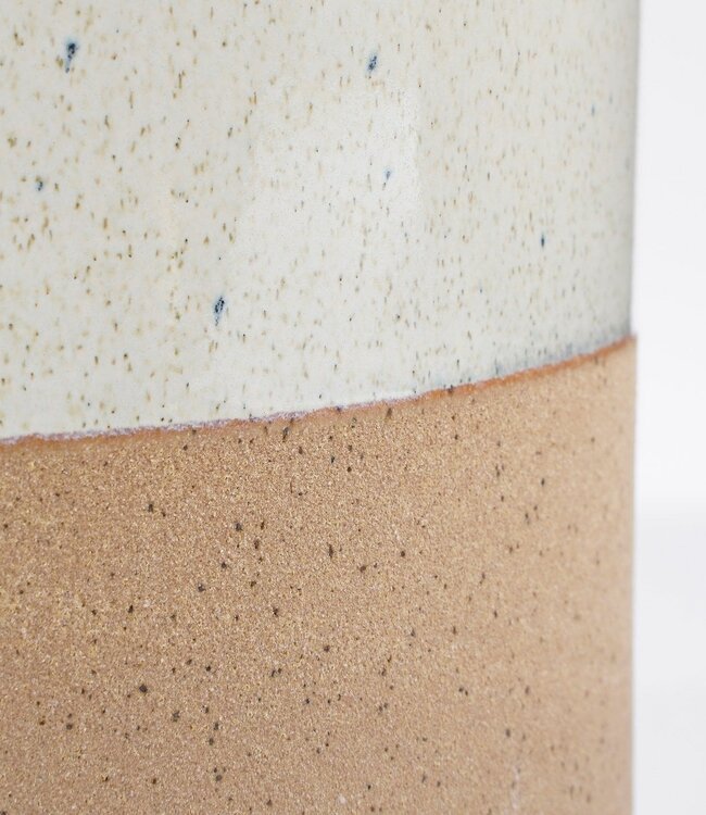 Bloempot binnen Wit 1Keramisch