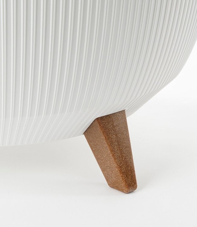 Bloempot binnen Wit 1Kunststof