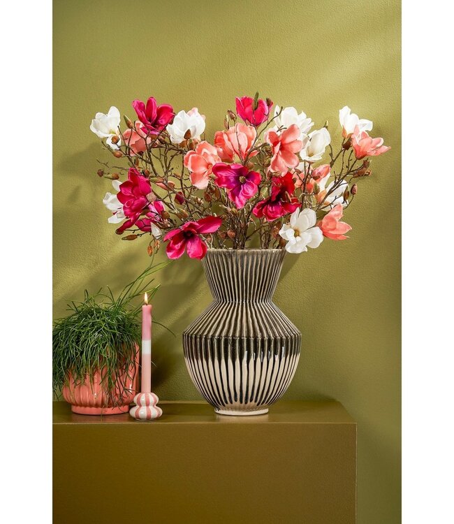 Kunstbloem Perzik 1Polyester