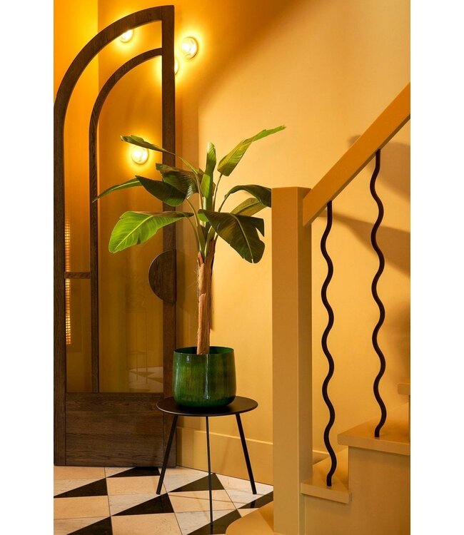 Bloempot binnen Donkerbruin 1Ijzer