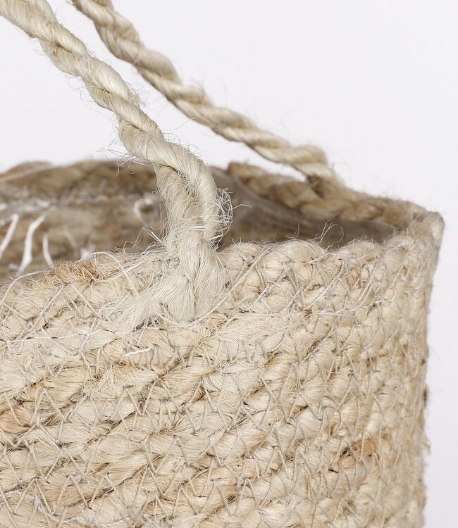 Plantenmand set Crème 2Jute
