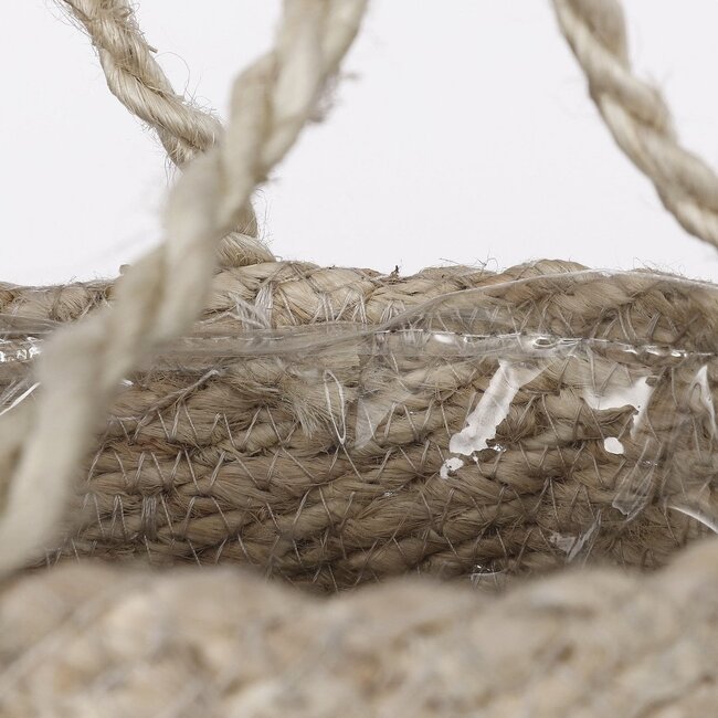 Plantenmand set Crème 2Jute