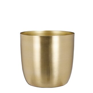 Mica Decorations Bloempot binnen Goud 1Ijzer