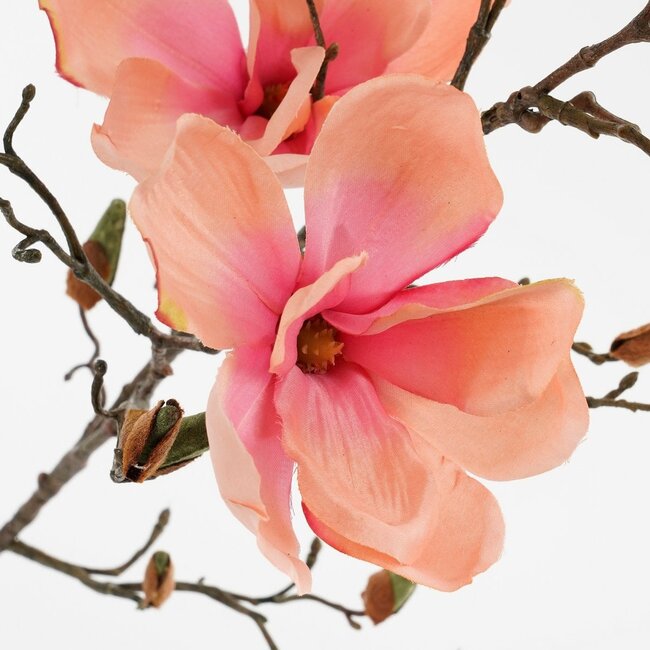 Mica Decorations Artificial Magnolia Stem - Pink