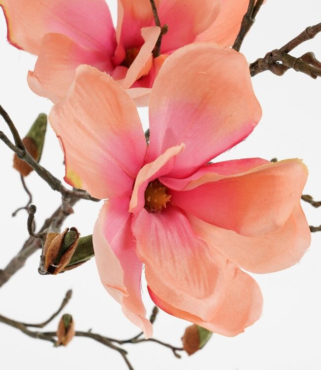 Kunstbloem Roze 1Polyester