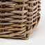 Mica Decorations Marcia Rattan Outdoor Plant Baskets - Grey - Set of 3