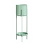 Mica Decorations Colyn Iron Plant Pot on Stand - Green - H60 cm