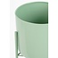 Mica Decorations Colyn Iron Plant Pot on Stand - Green - H60 cm