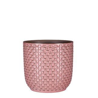Mica Decorations Daan Blumentopf für drinnen aus Keramik - Hellrosa