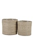 Plantenmand set Crème 2Jute